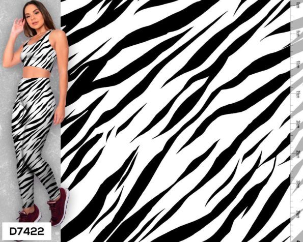 Tendência Estampas Inverno 2022 - Loja Adamá Tecidos e Malhas _ Estampa Zebra