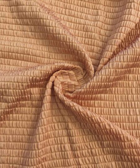 Malha Texturizada Ruffles Mini Gloss - Blush