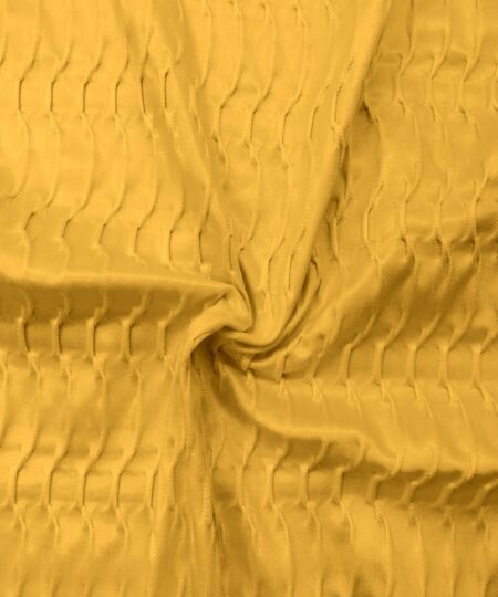Malha Jacquard Tulipa Wave Cirrê - Mostarda_00015