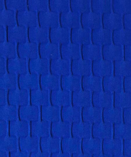 Malha Jacquard Tulipa - Azul Royal