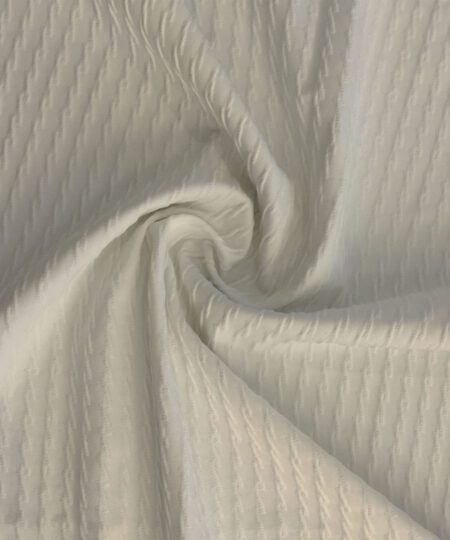 Malha Texturizada Braided Beach - Off White