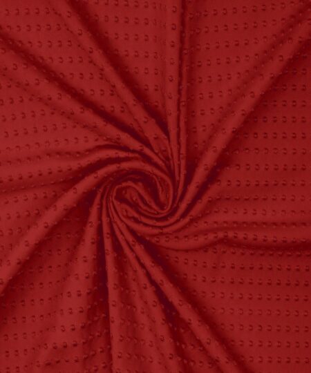 Malha Ponto de Poliéster - Vermelho Moldova