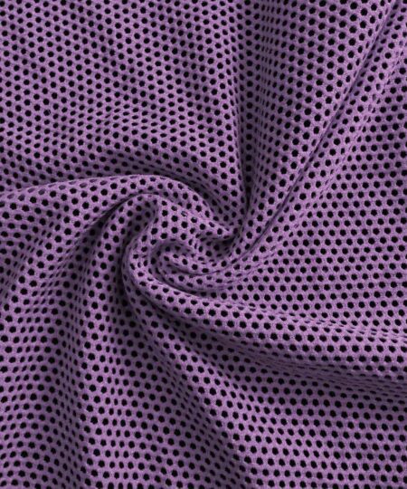 Malha Tela Arrastão de Poliester - Violeta