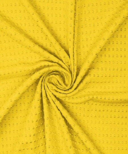 Malha Ponto de Poliéster - Amarelo Cubano