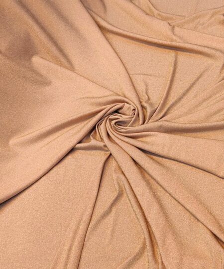 Malha Lurex - Lurex Ouro com Fundo Salmão