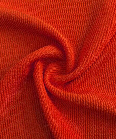 Malha Wavy Shine - Laranja Cartum