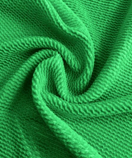 Malha Wavy Shine - Verde Bandeira