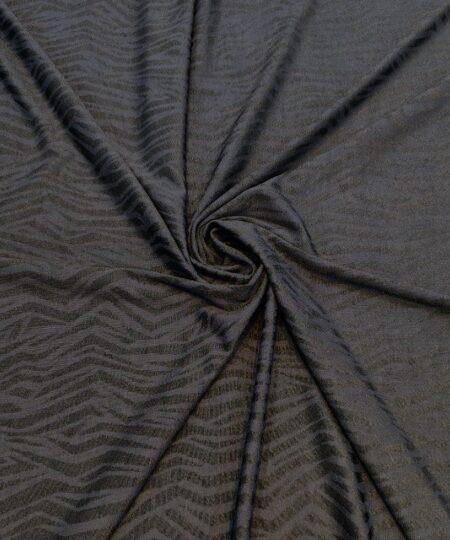Malha Jacquard Lux de Poliamida - Preto