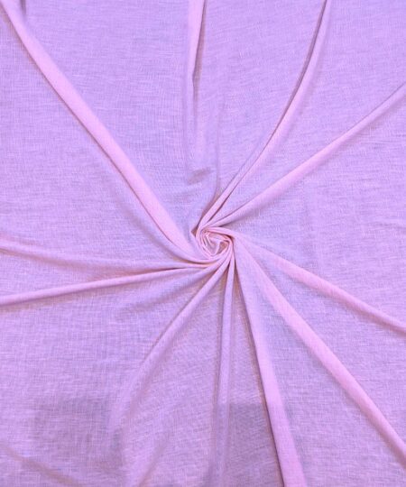Linen Look Lua Melange - Rosa