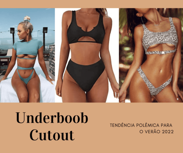 Underboob Tendência Polêmica - Moda Praia 2022 - Adamá Atacado de Tecidos