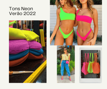 Tons neon para o verão 2022