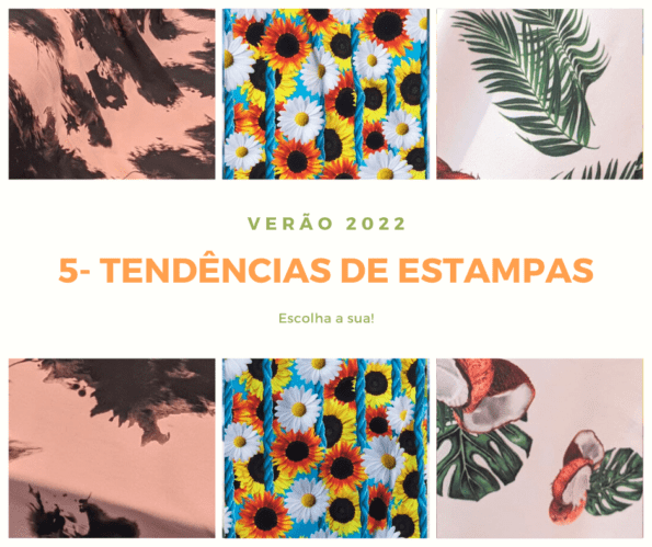 5 Tendências em Estampas Verão 2022 -