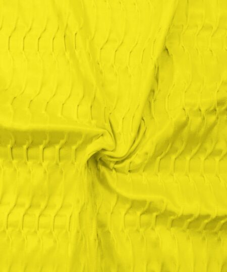 Malha Jacquard Tulipa Wave Cirrê - Amarelo_00008