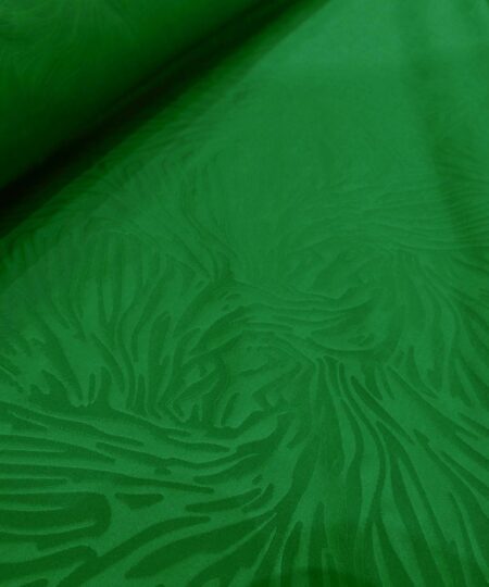 Malha Poliplex Relevo - Zebra Verde Bandeira